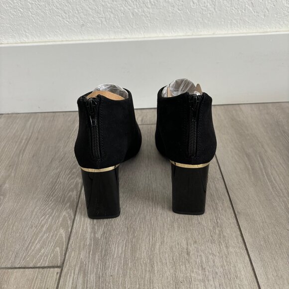 ALFANI Black Brittnee Square-Toe Booties - Size 6 M - Picture 3 of 6